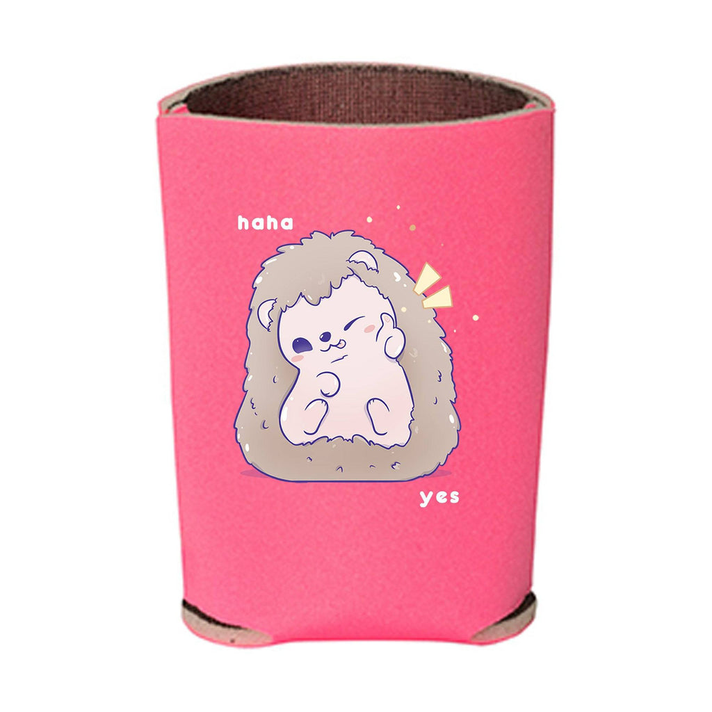 Kawaii Pink Hedgehog Beverage Holder