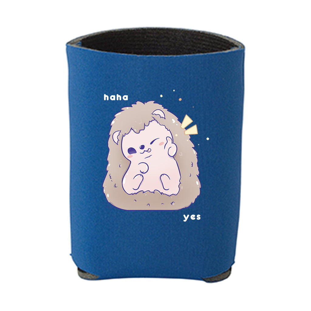 Kawaii Royal Blue Hedgehog Beverage Holder