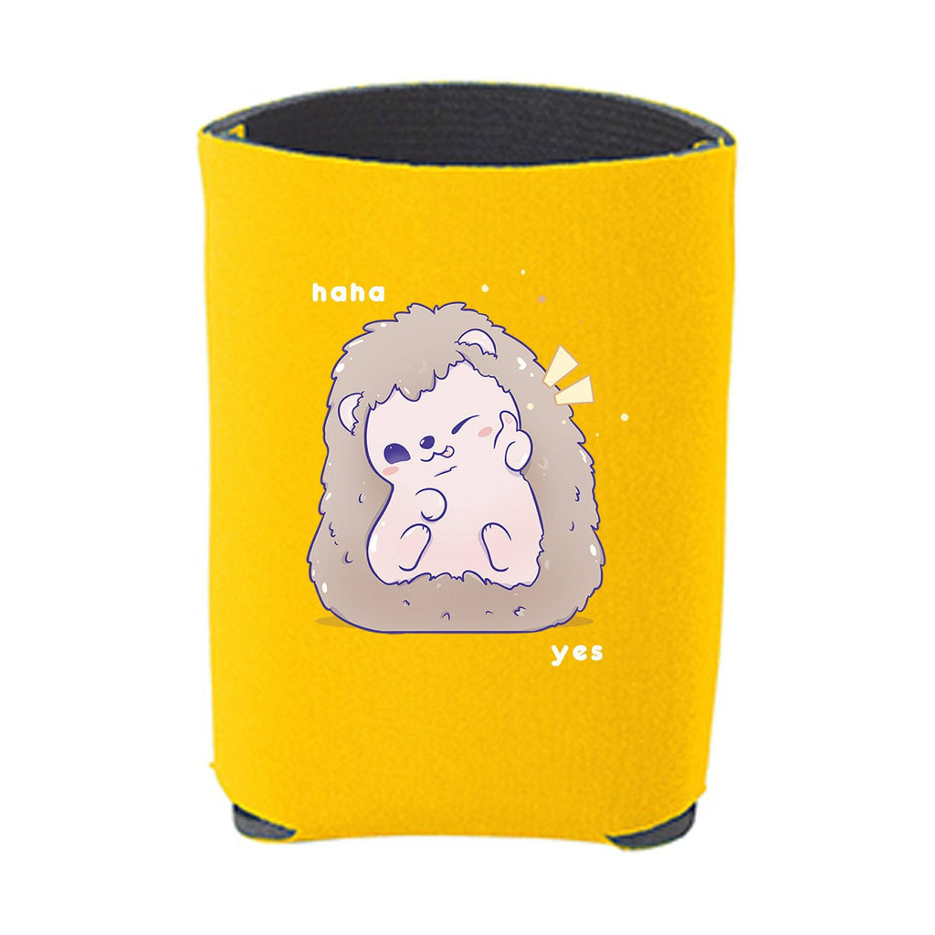 Kawaii Yellow Hedgehog Beverage Holder