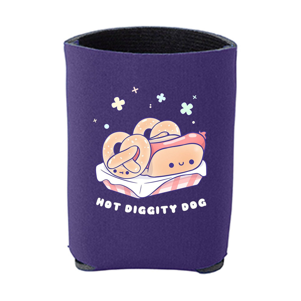Kawaii Purple HotDog Beverage Holder