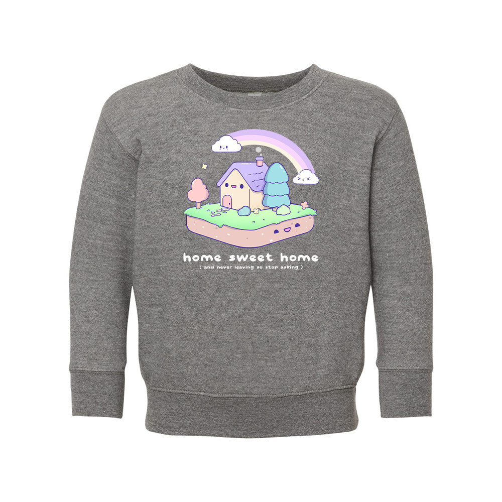 Heather Gray House Toddler Crewneck Sweatshirt