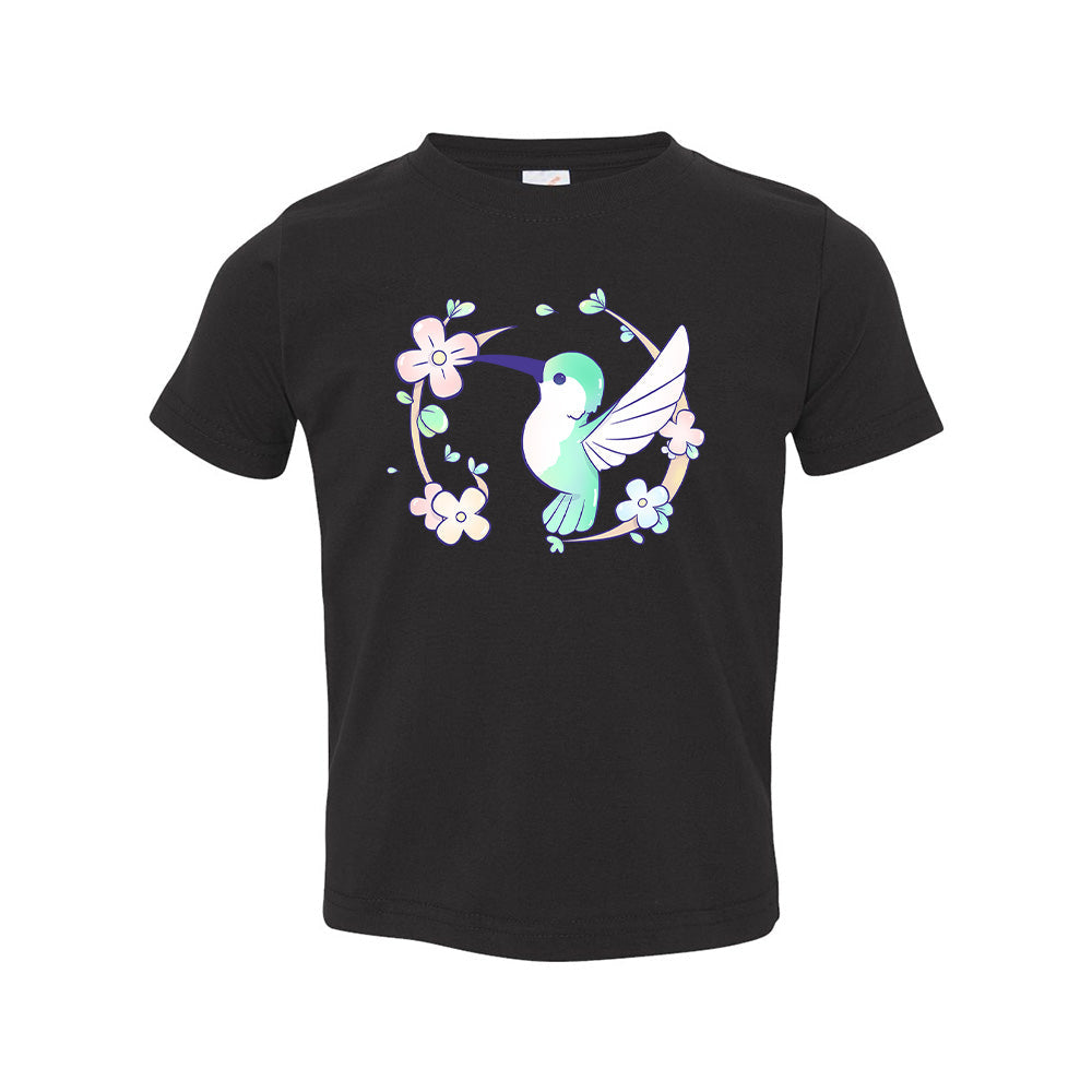 Hummingbird Black Toddler T-shirt