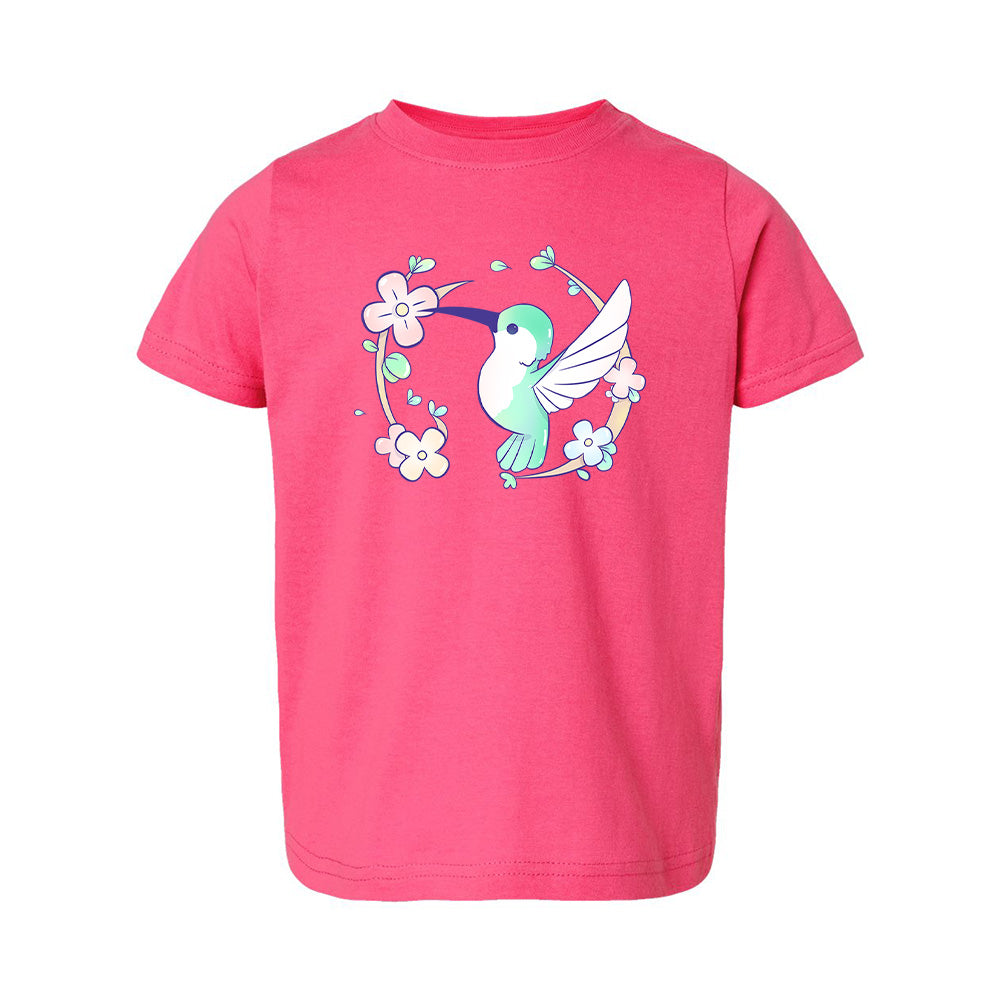 Hummingbird Hot Pink Toddler T-shirt