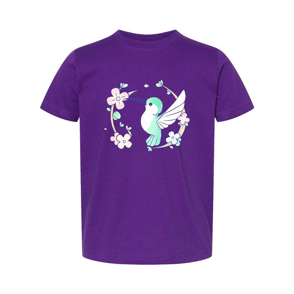 Hummingbird Purple Toddler T-shirt
