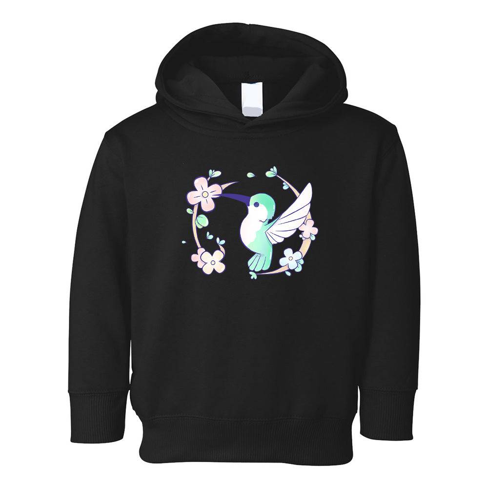 Black Toddler Fleece Pullover Hoodie