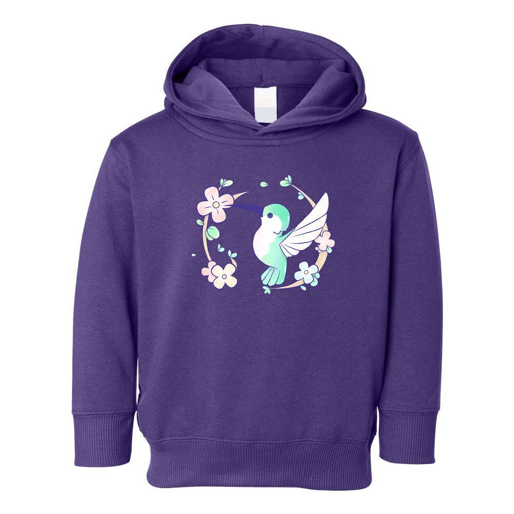 Purple Toddler Fleece Pullover Hoodie