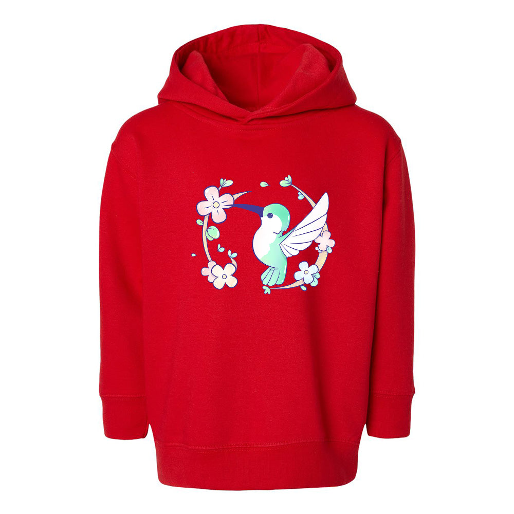 Red Toddler Fleece Pullover Hoodie