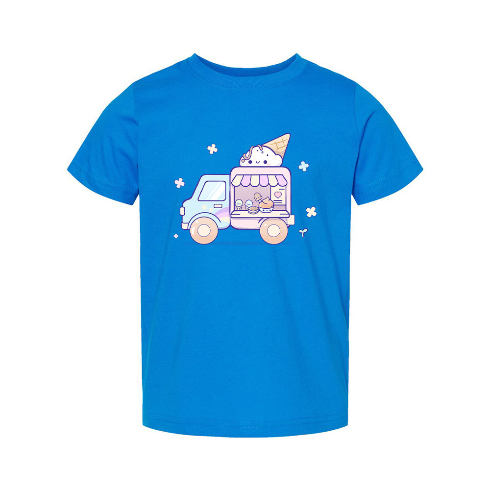 IceCreamTruck Cobalt Toddler T-shirt