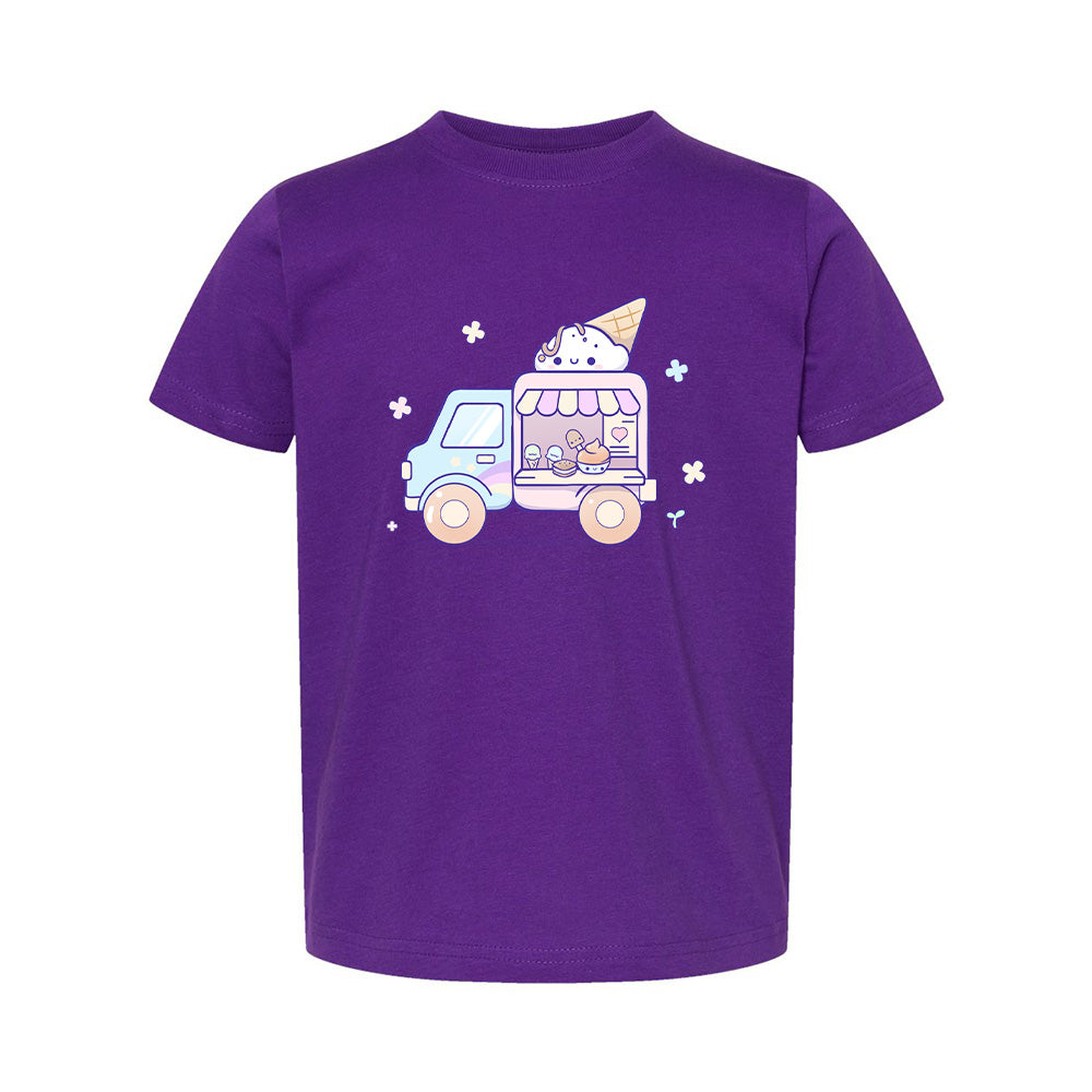 IceCreamTruck Purple Toddler T-shirt