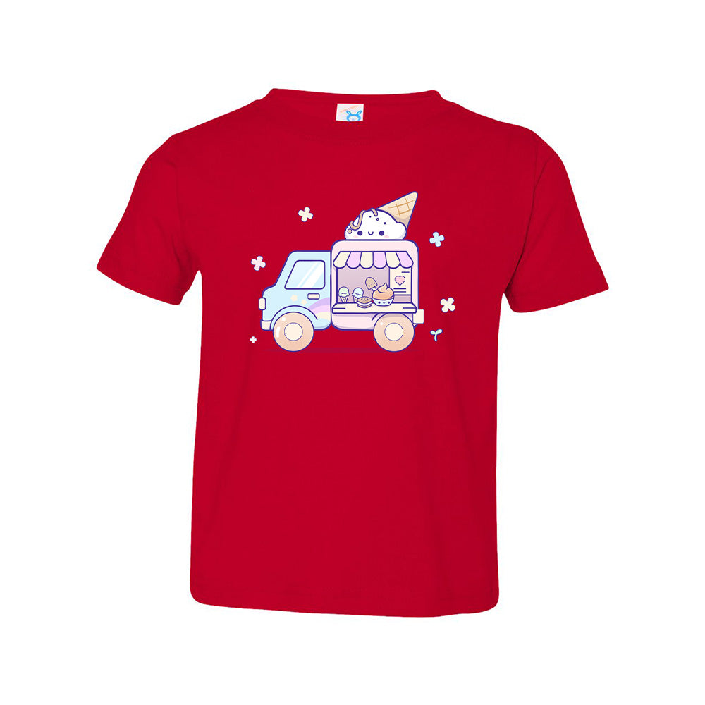 IceCreamTruck Red Toddler T-shirt