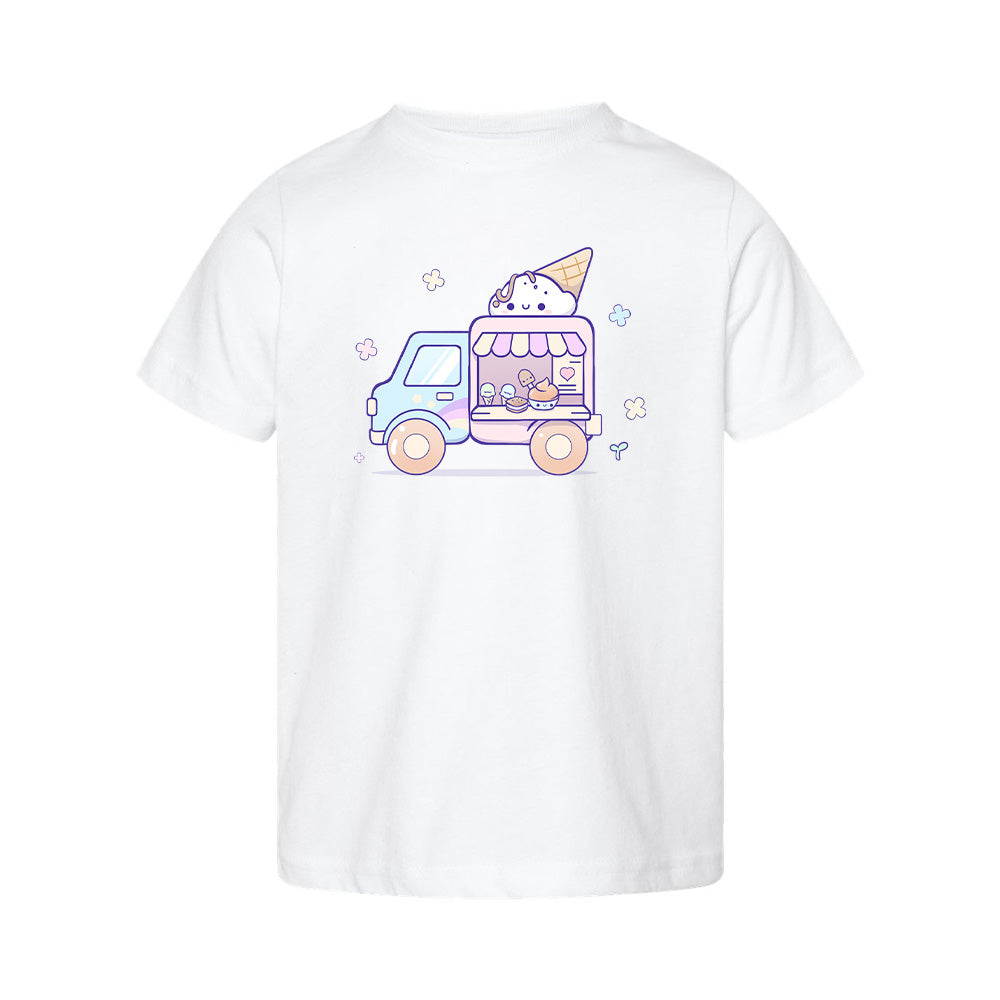 IceCreamTruck White Toddler T-shirt