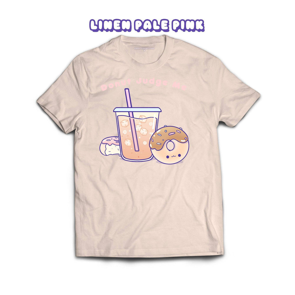 IcedTea T-shirt, Linen Pale Pink 100% Ringspun Cotton T-shirt