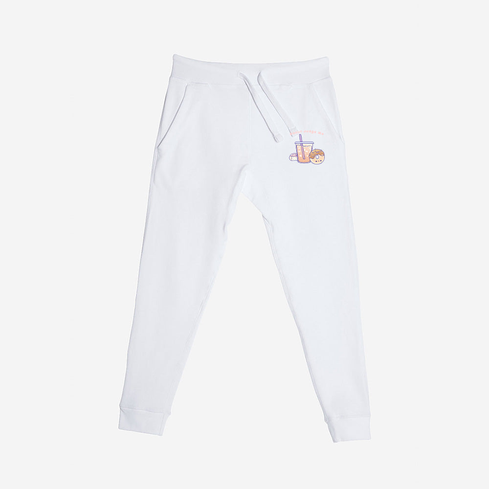 White IcedTea Premium Fleece Sweatpants