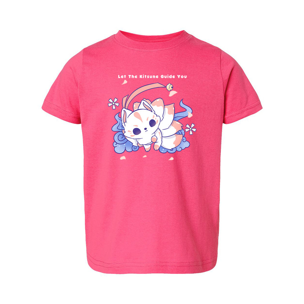 Kitsune Hot Pink Toddler T-shirt
