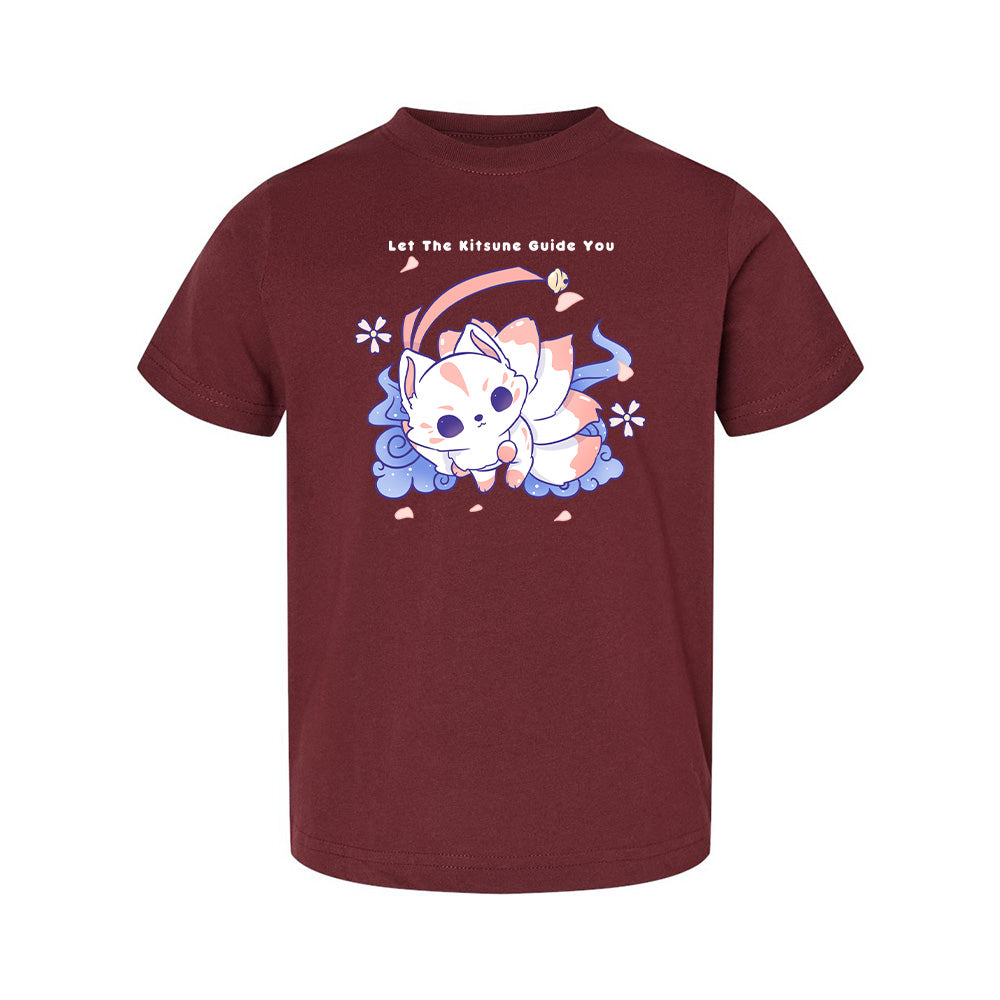 Kitsune Maroon Toddler T-shirt
