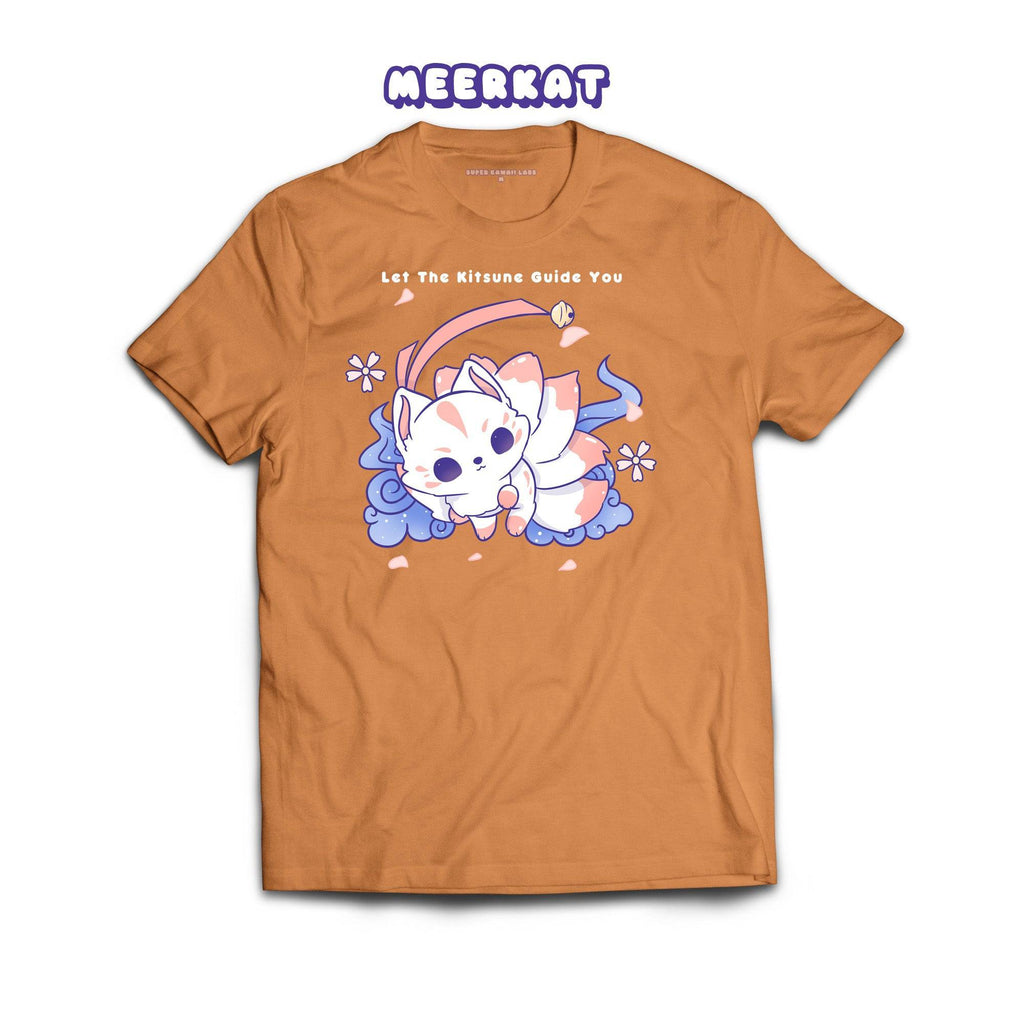 Kitsune T-shirt, Meerkat 100% Ringspun Cotton T-shirt