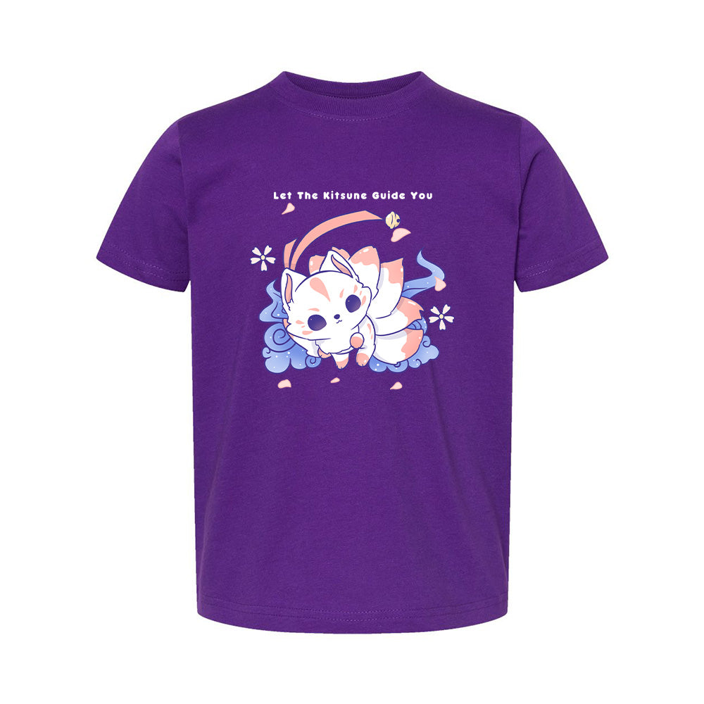 Kitsune Purple Toddler T-shirt