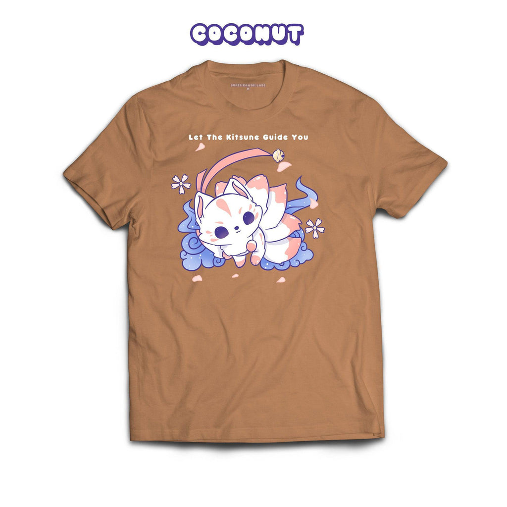 Kitsune T-shirt, Toasted Coconut 100% Ringspun Cotton T-shirt