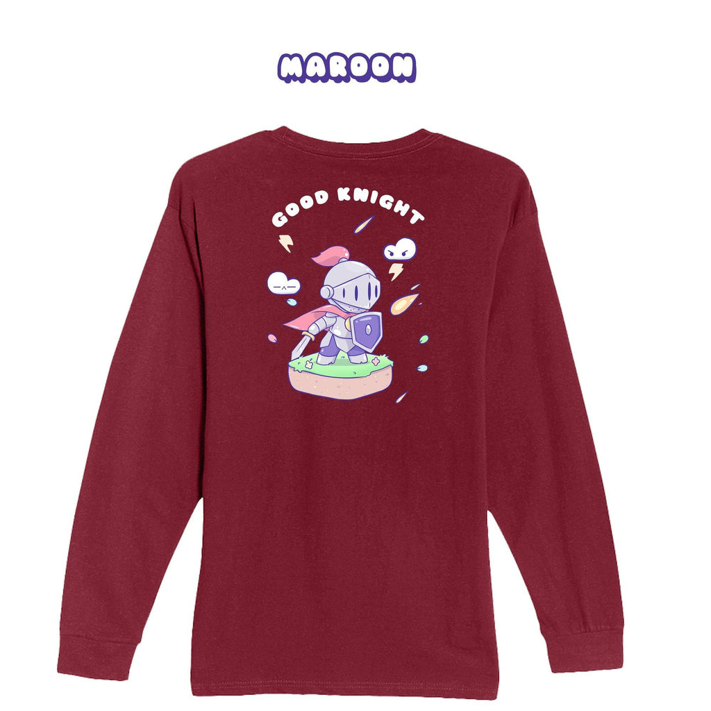 Knight Maroon Longsleeve T-shirt