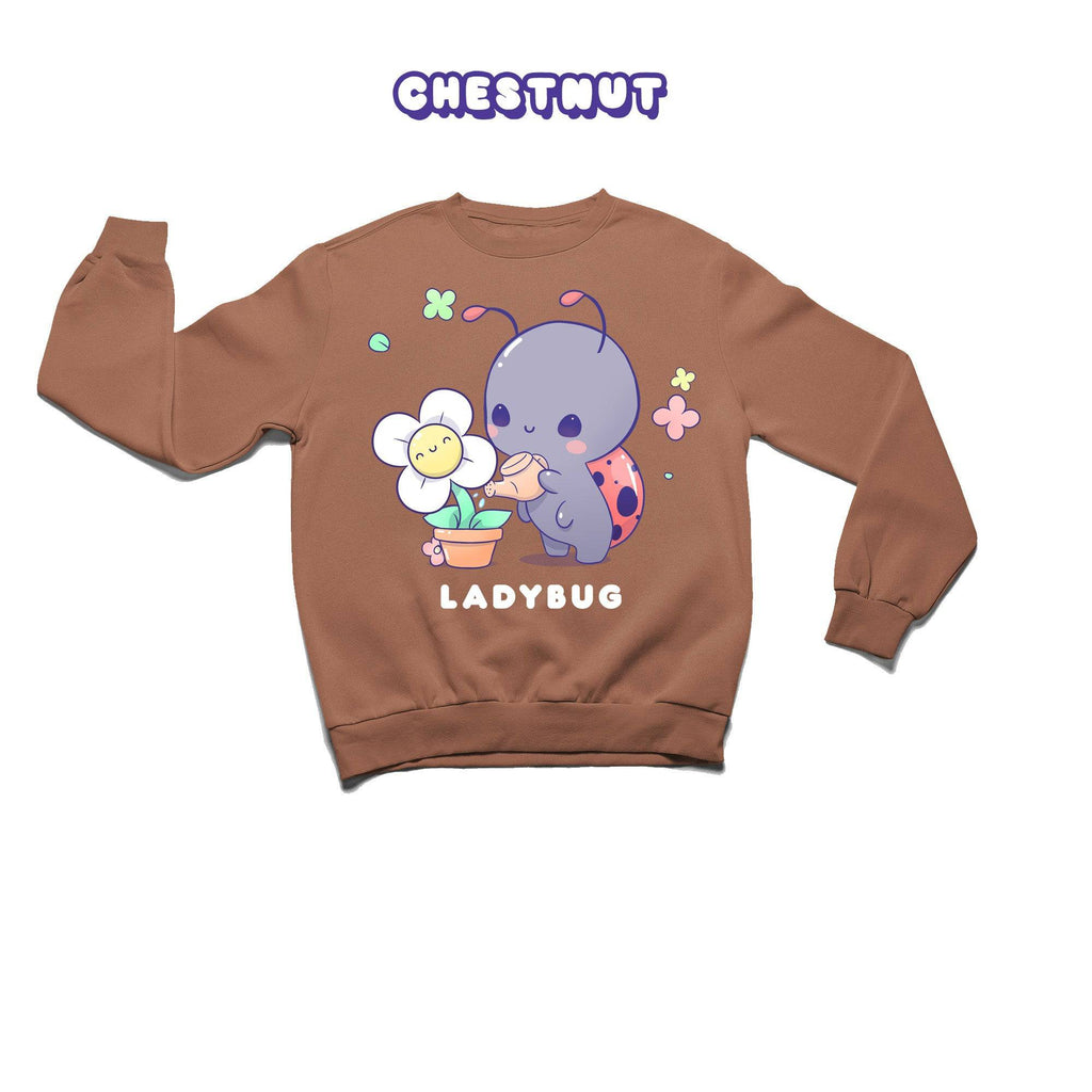 Ladybug Chestnut Crewneck Sweatshirt