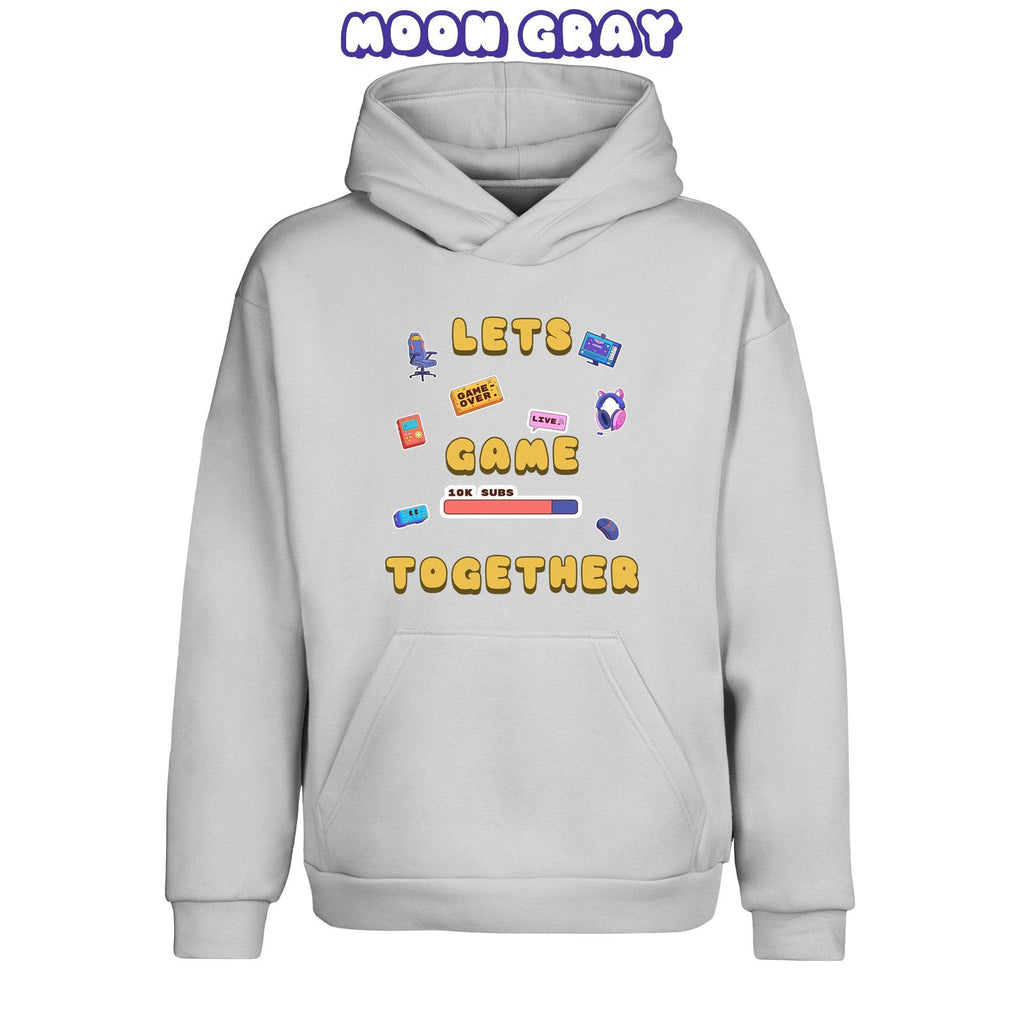 Let's Game Together Pullover Urban Hoodie - Super Kawaii Labs