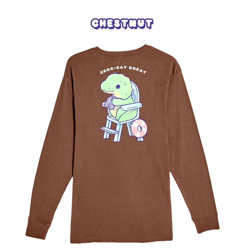 LifegaurdGator Chestnut Longsleeve T-shirt