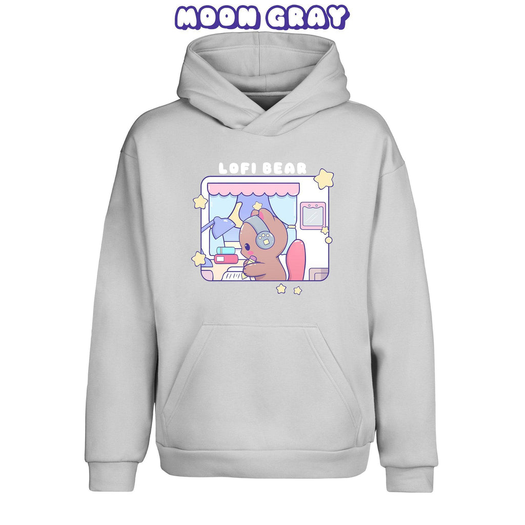 Lofi Bear Pullover Urban Hoodie - Super Kawaii Labs