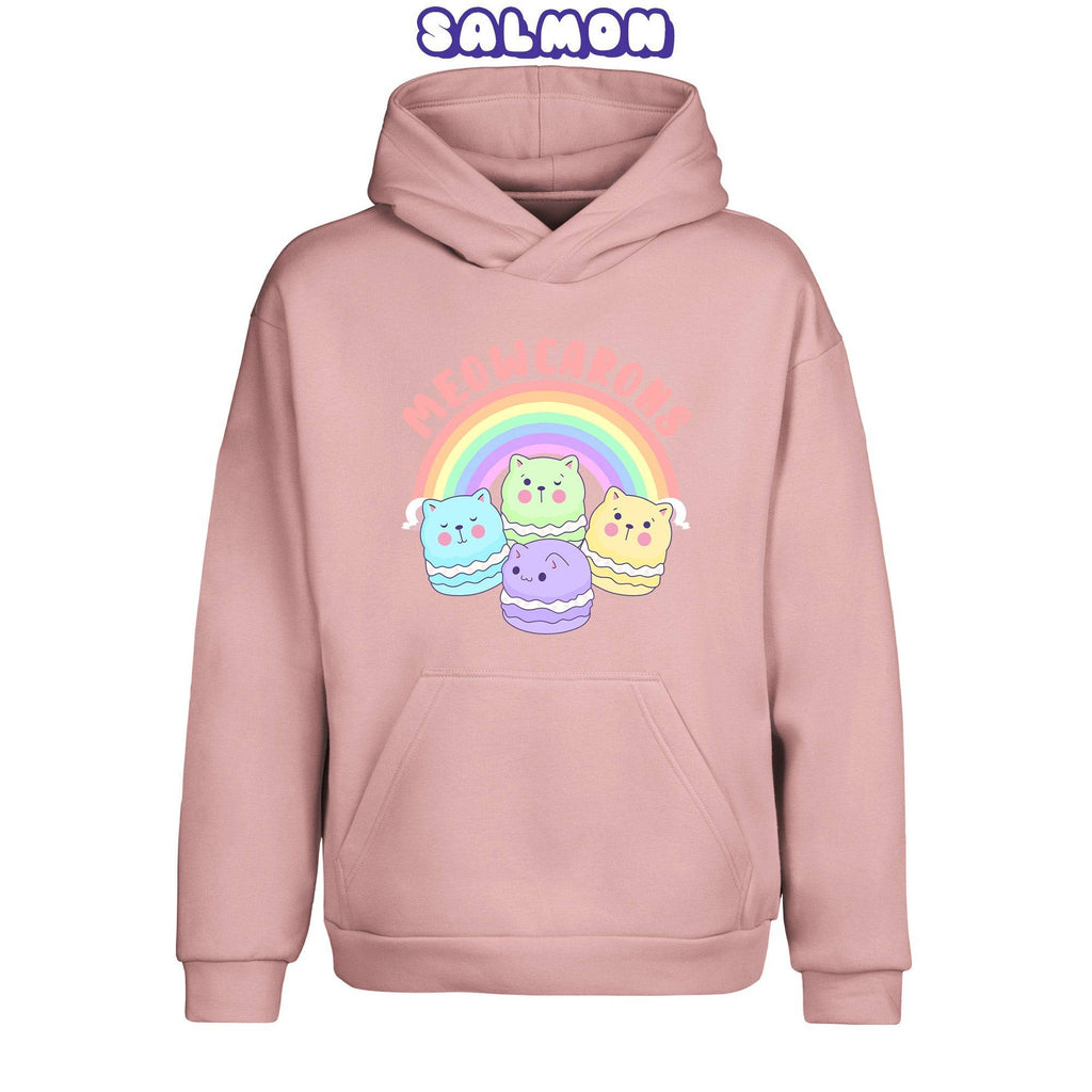 Meowcaroons1 Salmon Pullover Urban Hoodie