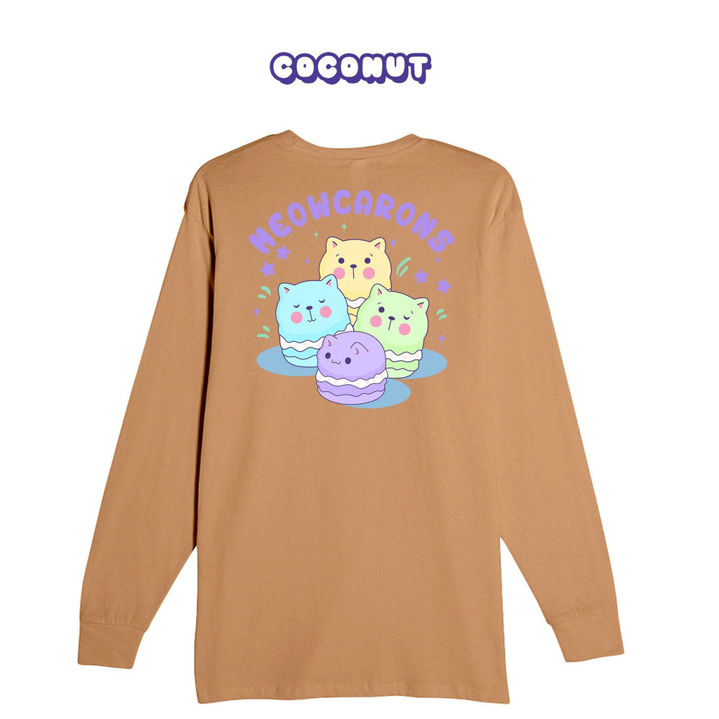 Meowcaroons2 Coconut Longsleeve T-shirt