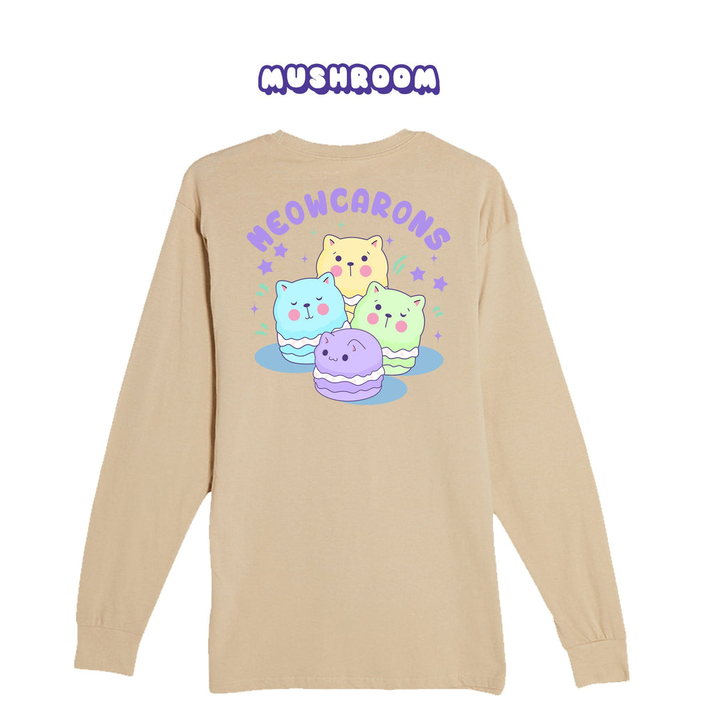 Meowcaroons2 Mushroom Longsleeve T-shirt