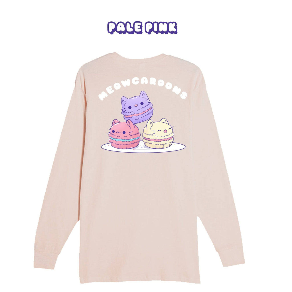 Meowcaroons Longsleeve T-shirt - Super Kawaii Labs