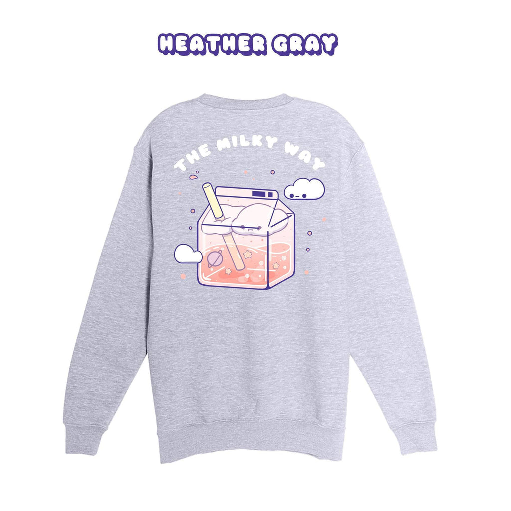 Milky Way Crewneck Premium Sweater - Super Kawaii Labs