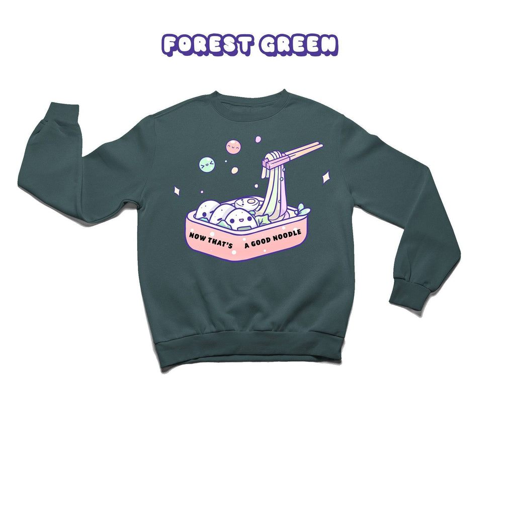 Noodles Forest Green Crewneck Sweatshirt