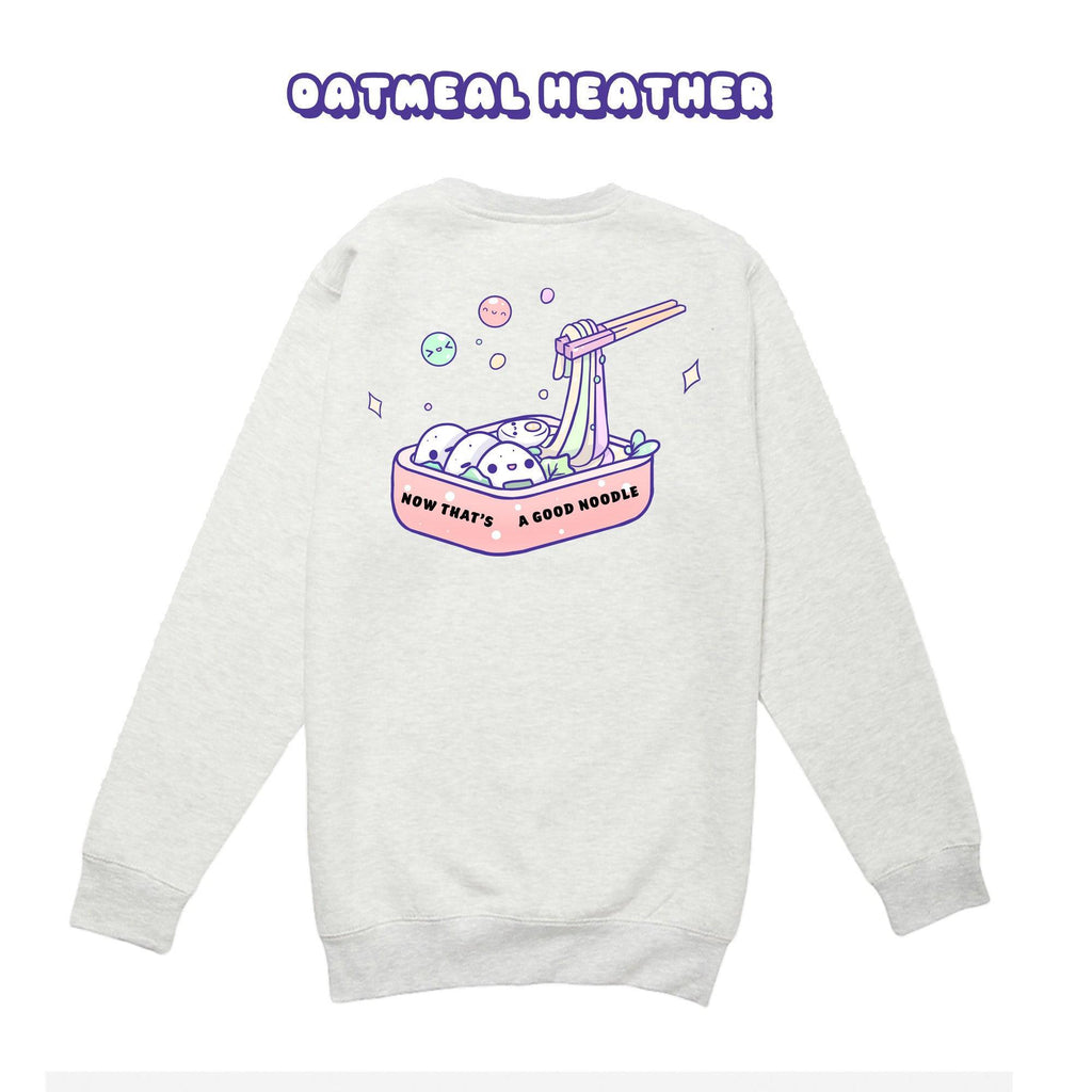 Noodles Oatmeal Heather Crewneck Sweatshirt