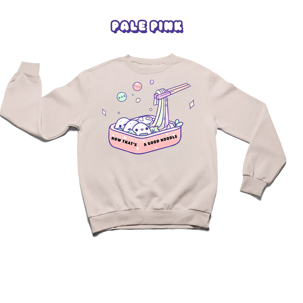 Noodles Pale Pink Crewneck Sweatshirt