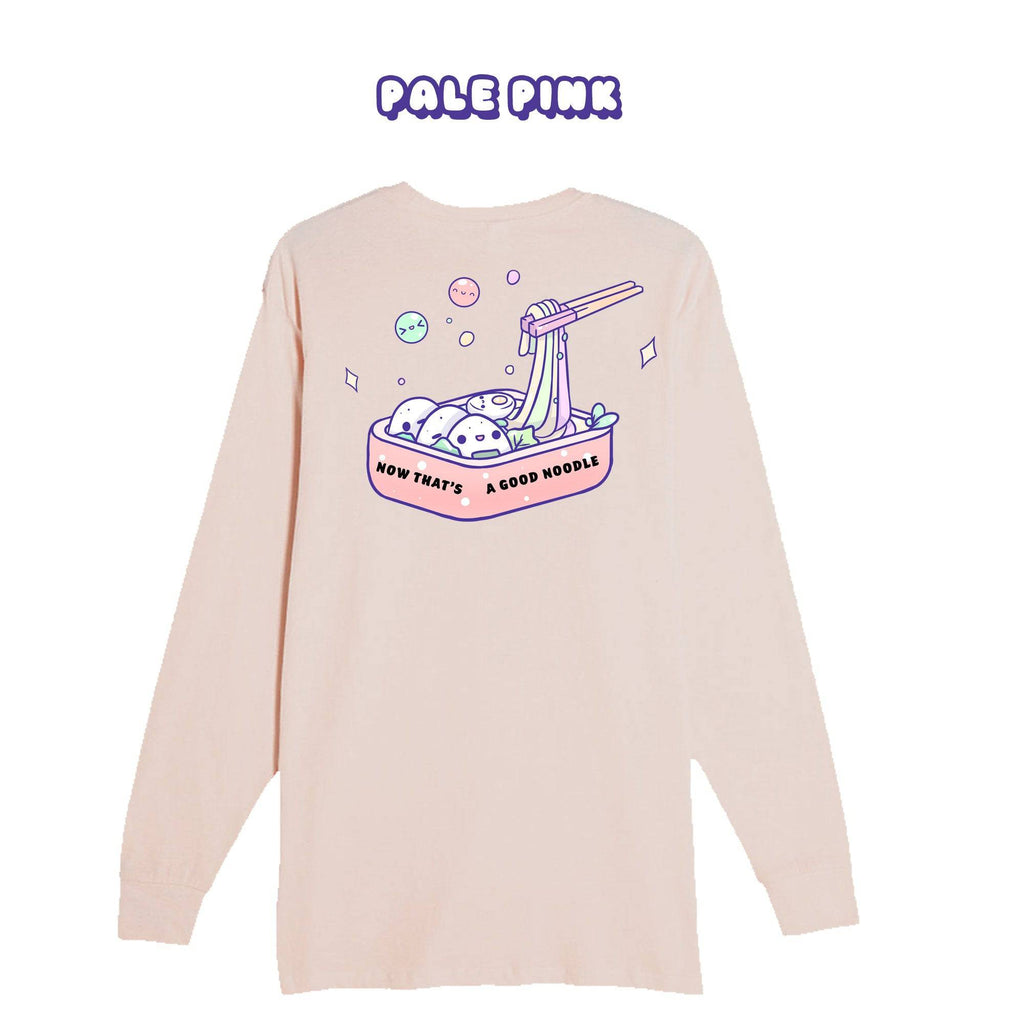 Noodles Pale Pink Longsleeve T-shirt