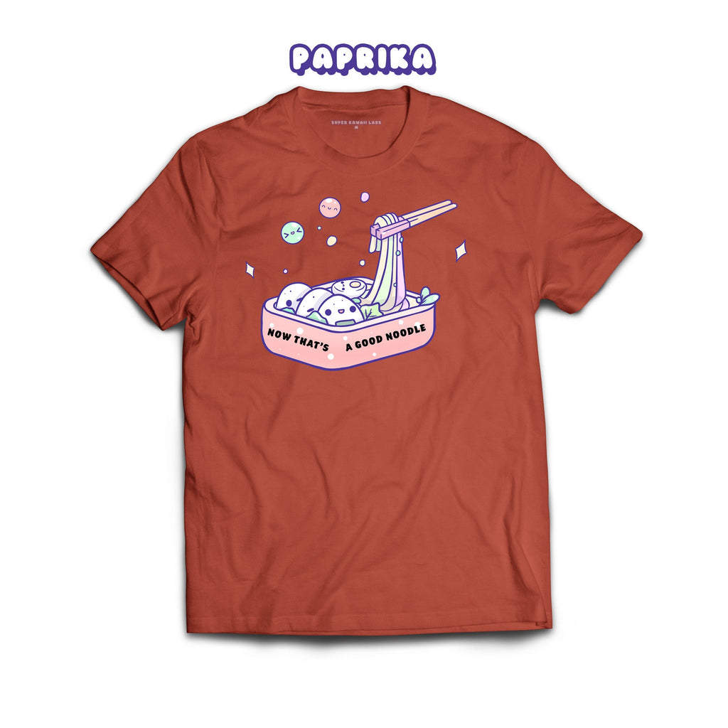 Noodles T-shirt, Paprika 100% Ringspun Cotton T-shirt
