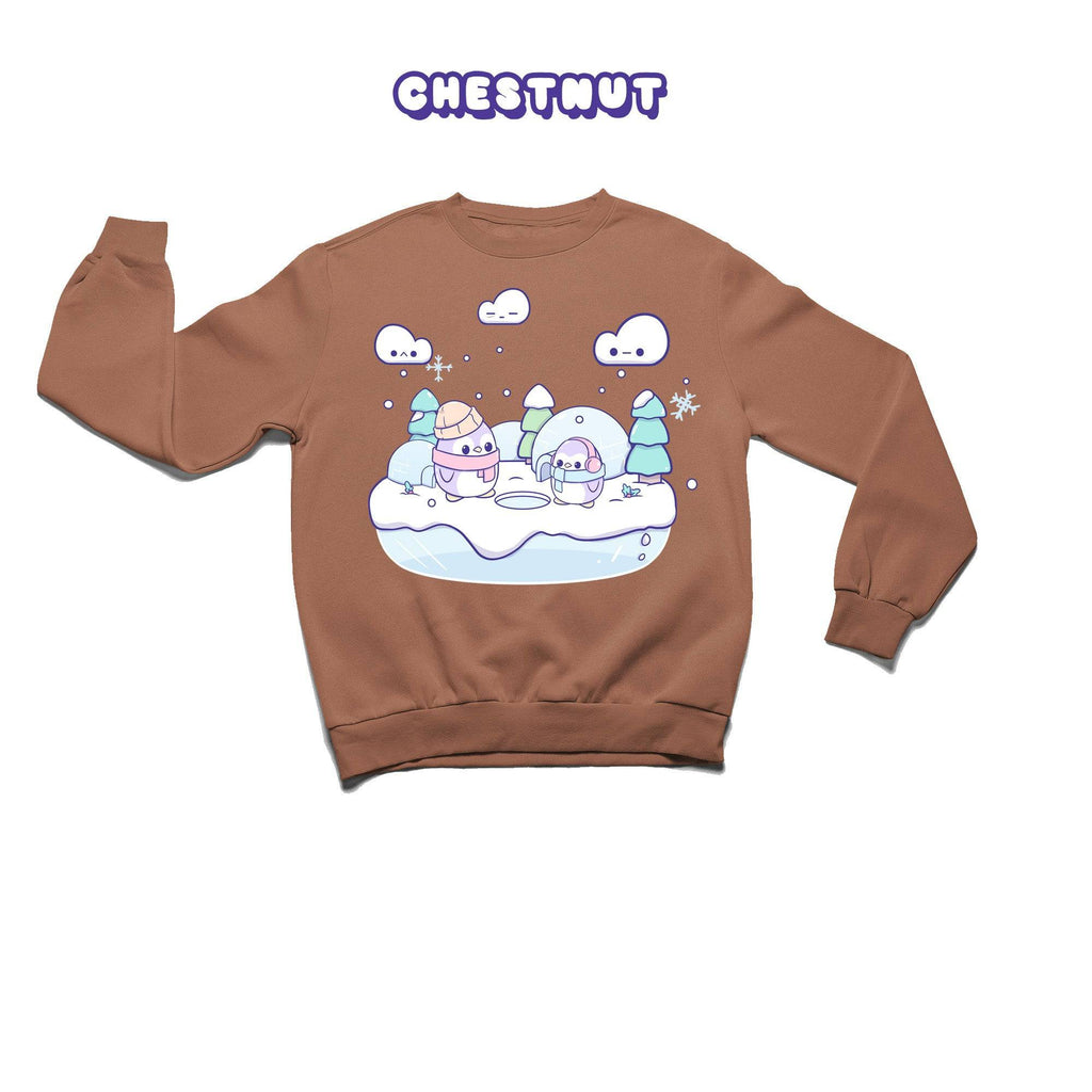 Penguins Crewneck Premium Sweater - Super Kawaii Labs