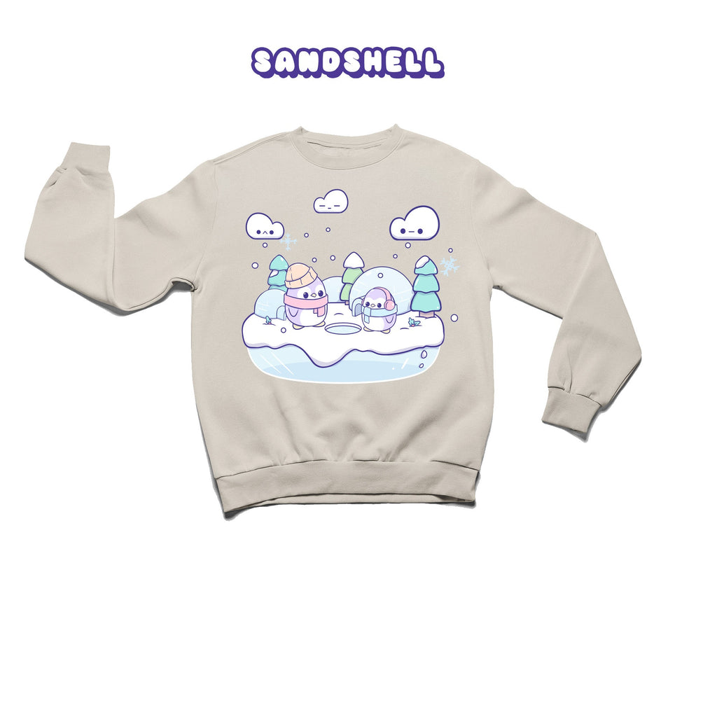 Penguins Crewneck Premium Sweater - Super Kawaii Labs