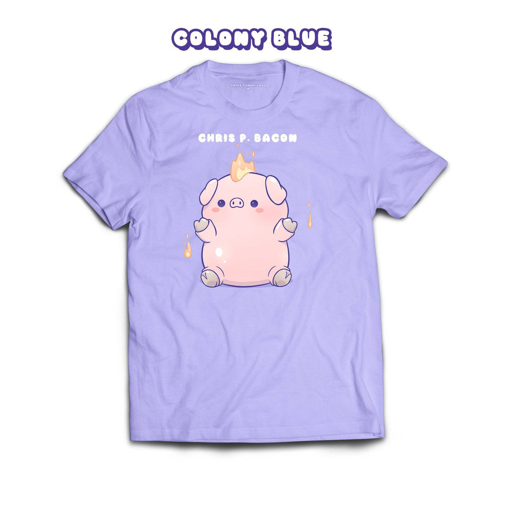 Pig T-shirt, Colony Blue 100% Ringspun Cotton T-shirt