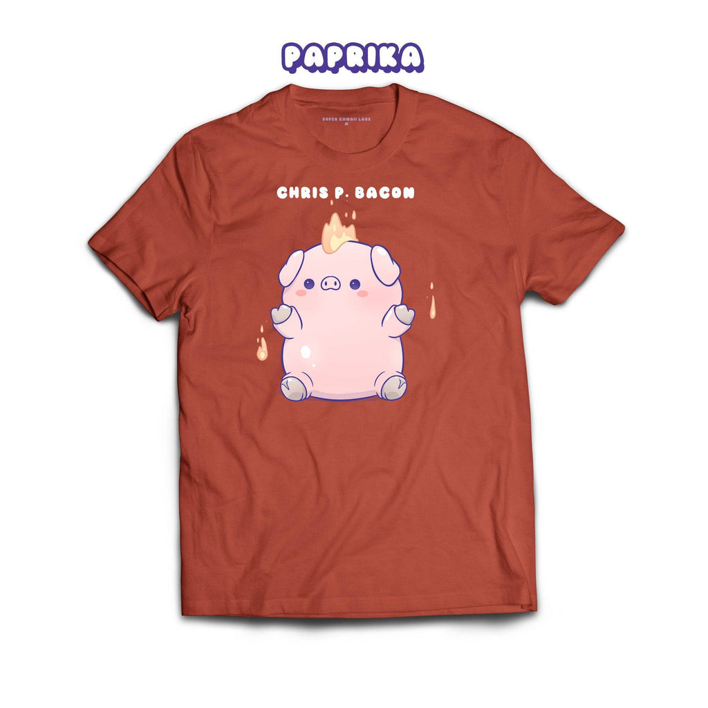 Pig T-shirt, Paprika 100% Ringspun Cotton T-shirt