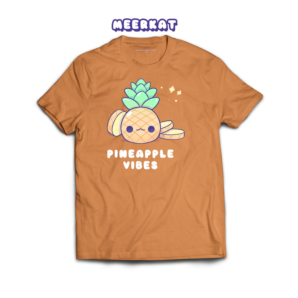 Pineapple T-shirt, Meerkat 100% Ringspun Cotton T-shirt