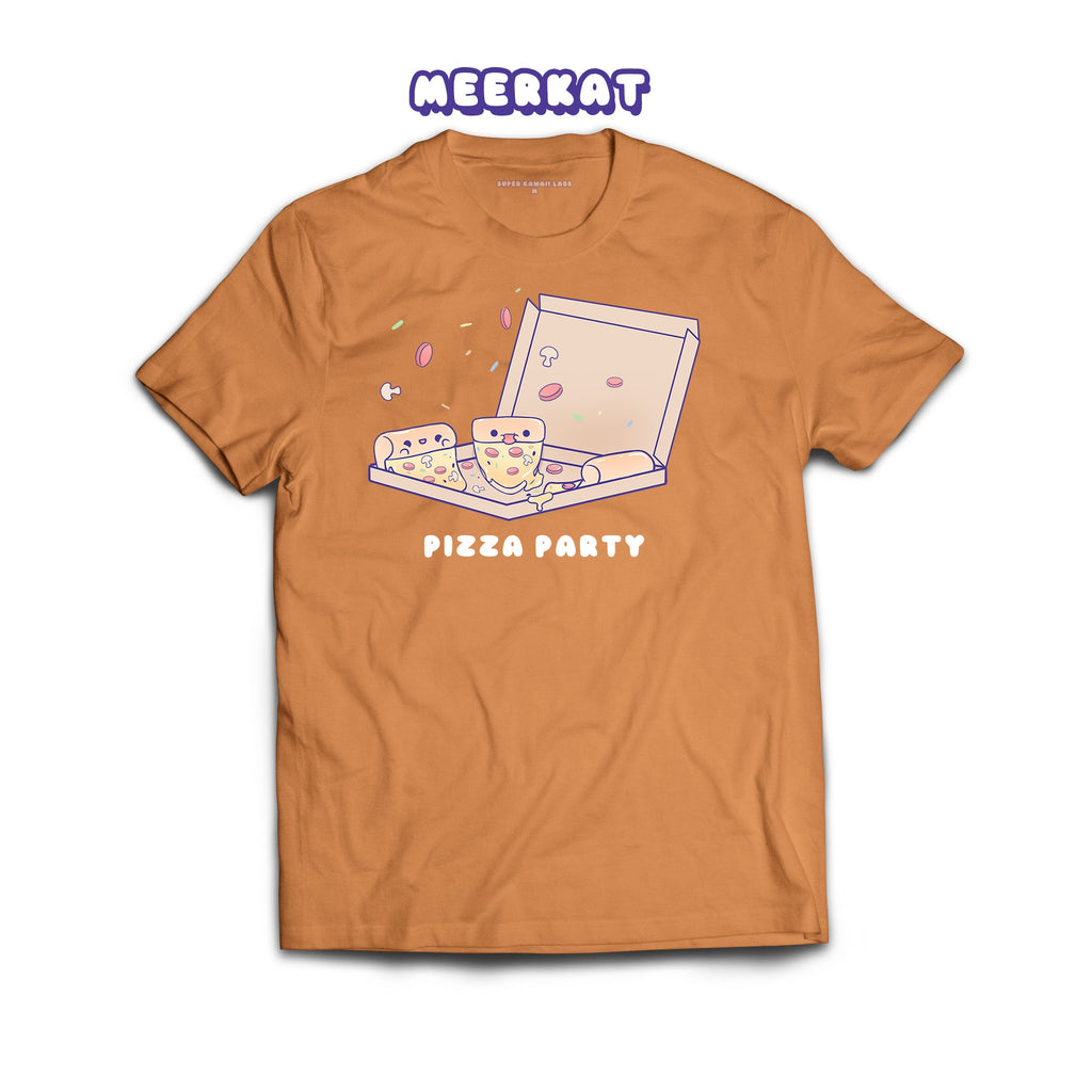 Pizza T-shirt, Meerkat 100% Ringspun Cotton T-shirt