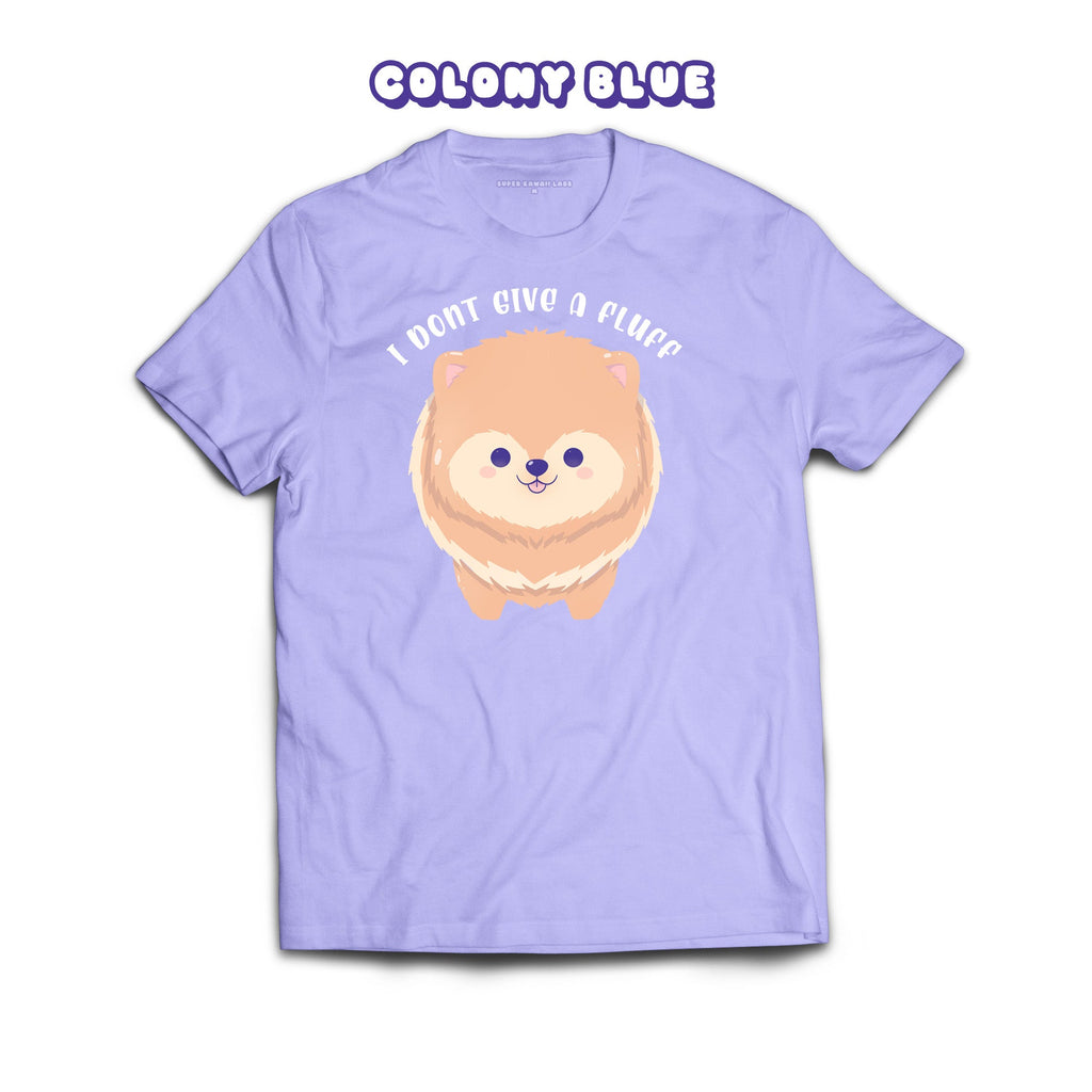 Pom T-shirt, Colony Blue 100% Ringspun Cotton T-shirt