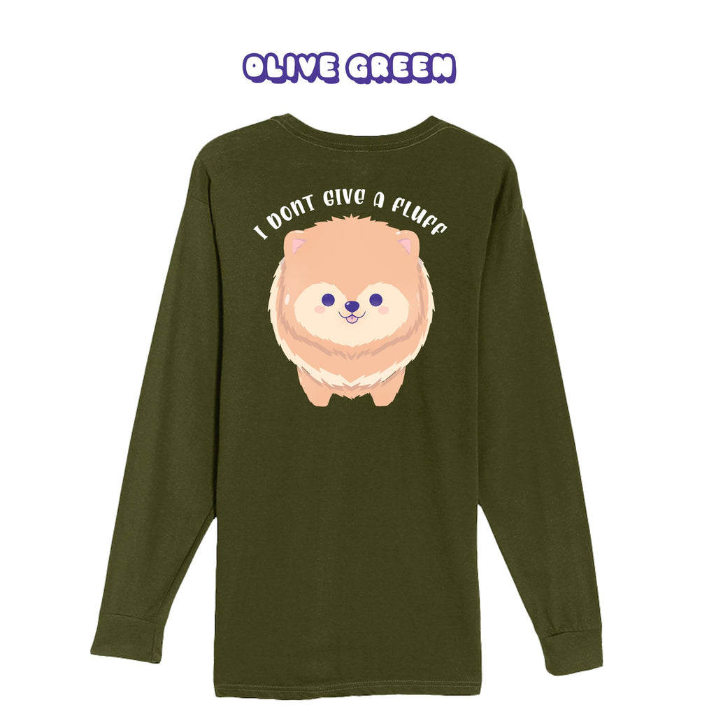 Pom Olive Green Longsleeve T-shirt