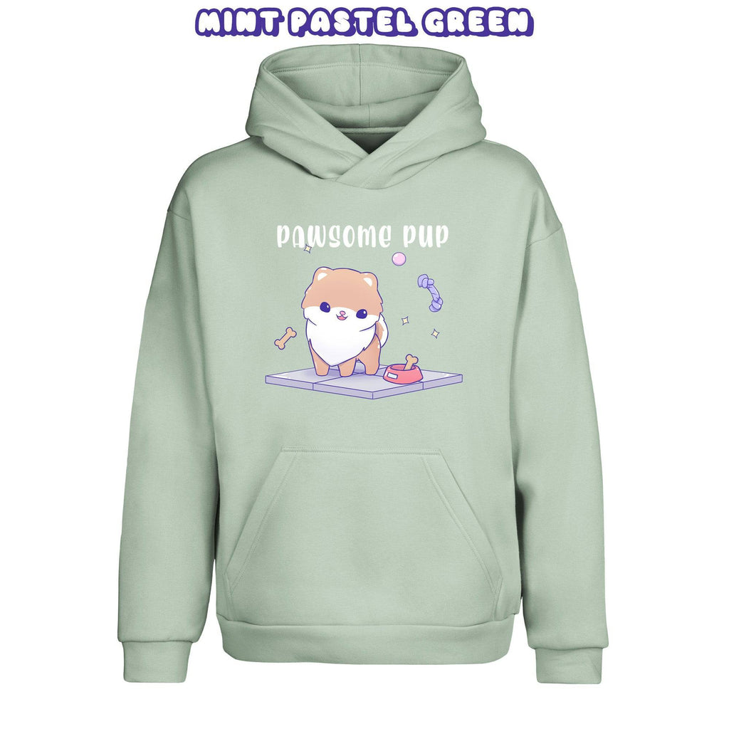 Pomeranian Pullover Urban Hoodie - Super Kawaii Labs