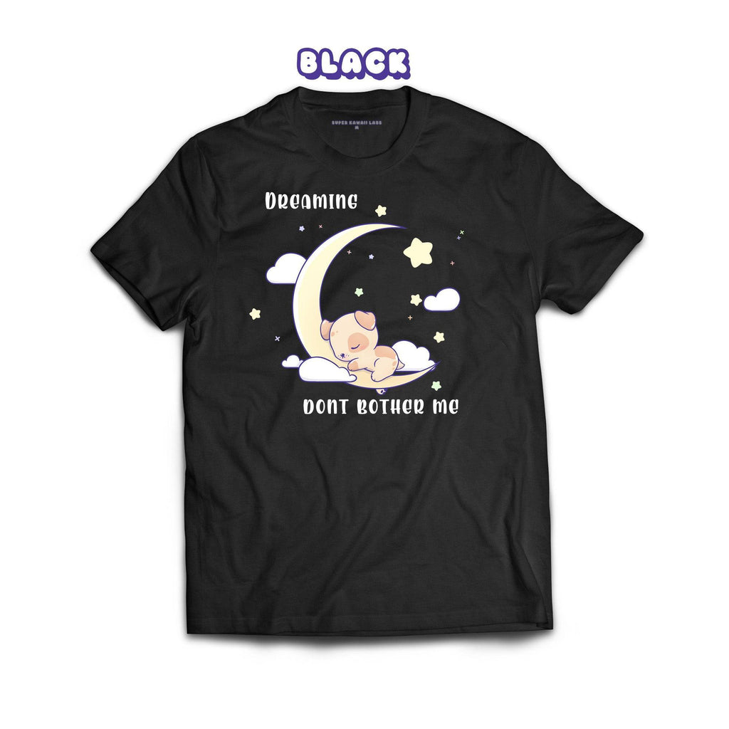 PuppyMoon T-shirt, Black 100% Ringspun Cotton T-shirt