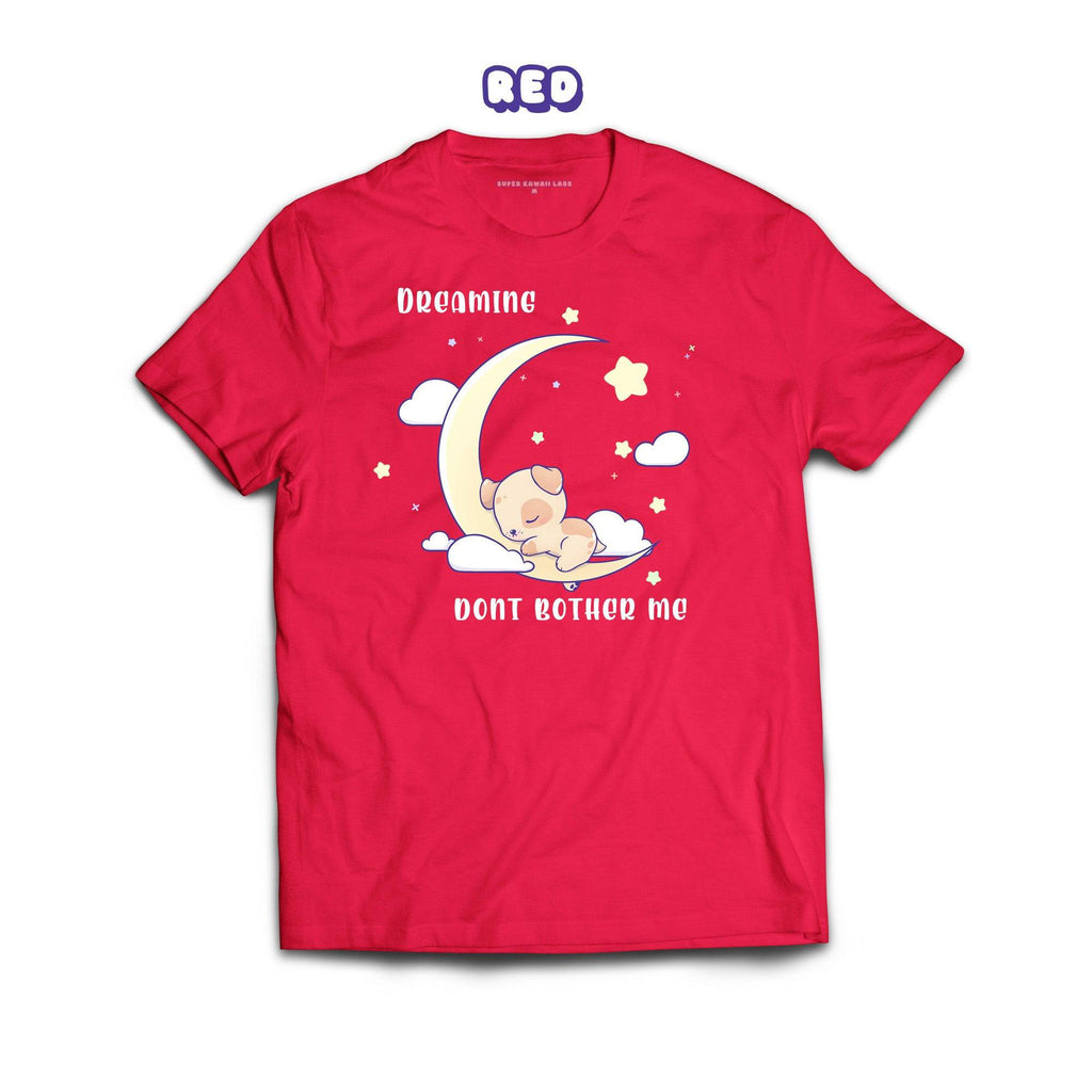 PuppyMoon T-shirt, Red 100% Ringspun Cotton T-shirt