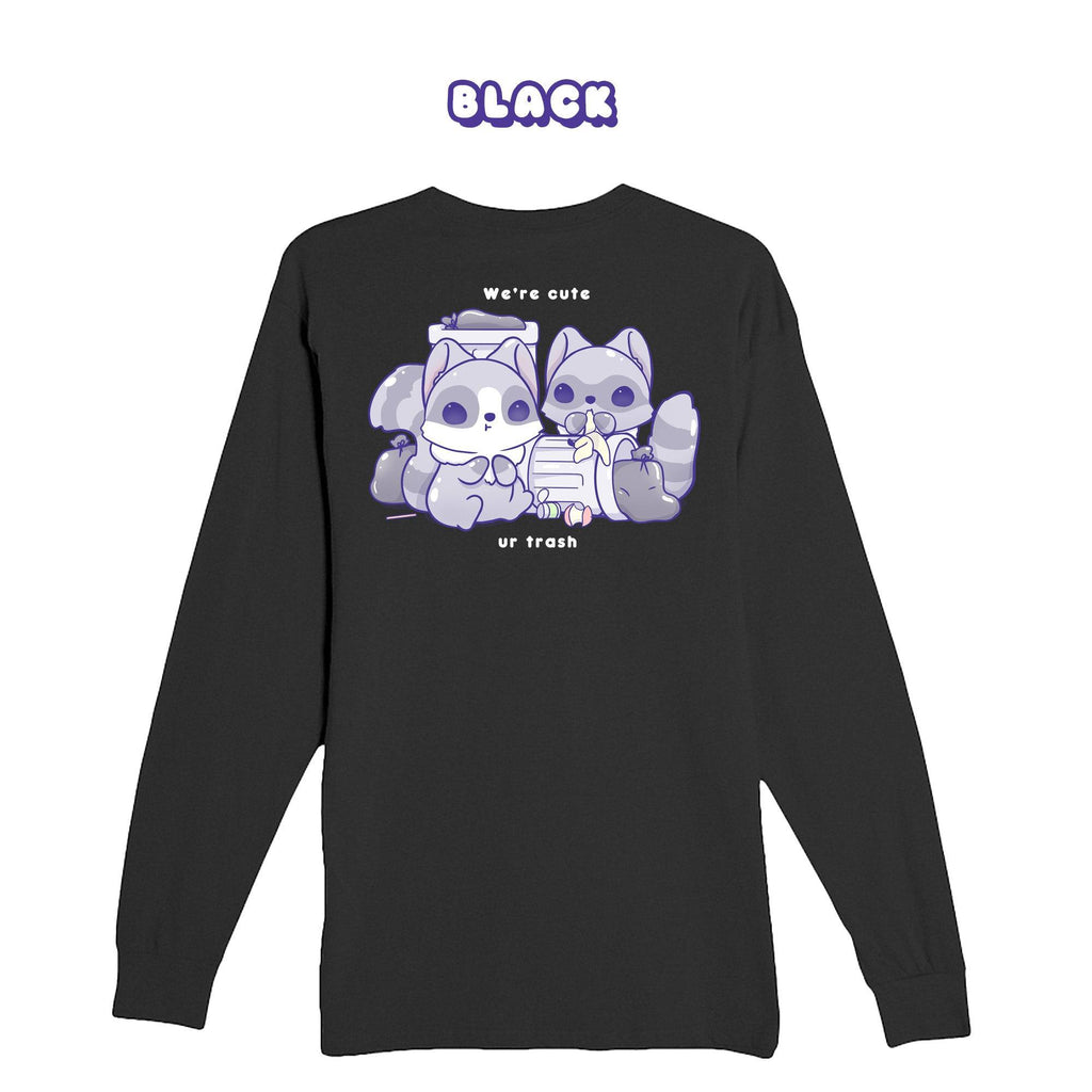 Racoons Black Longsleeve T-shirt