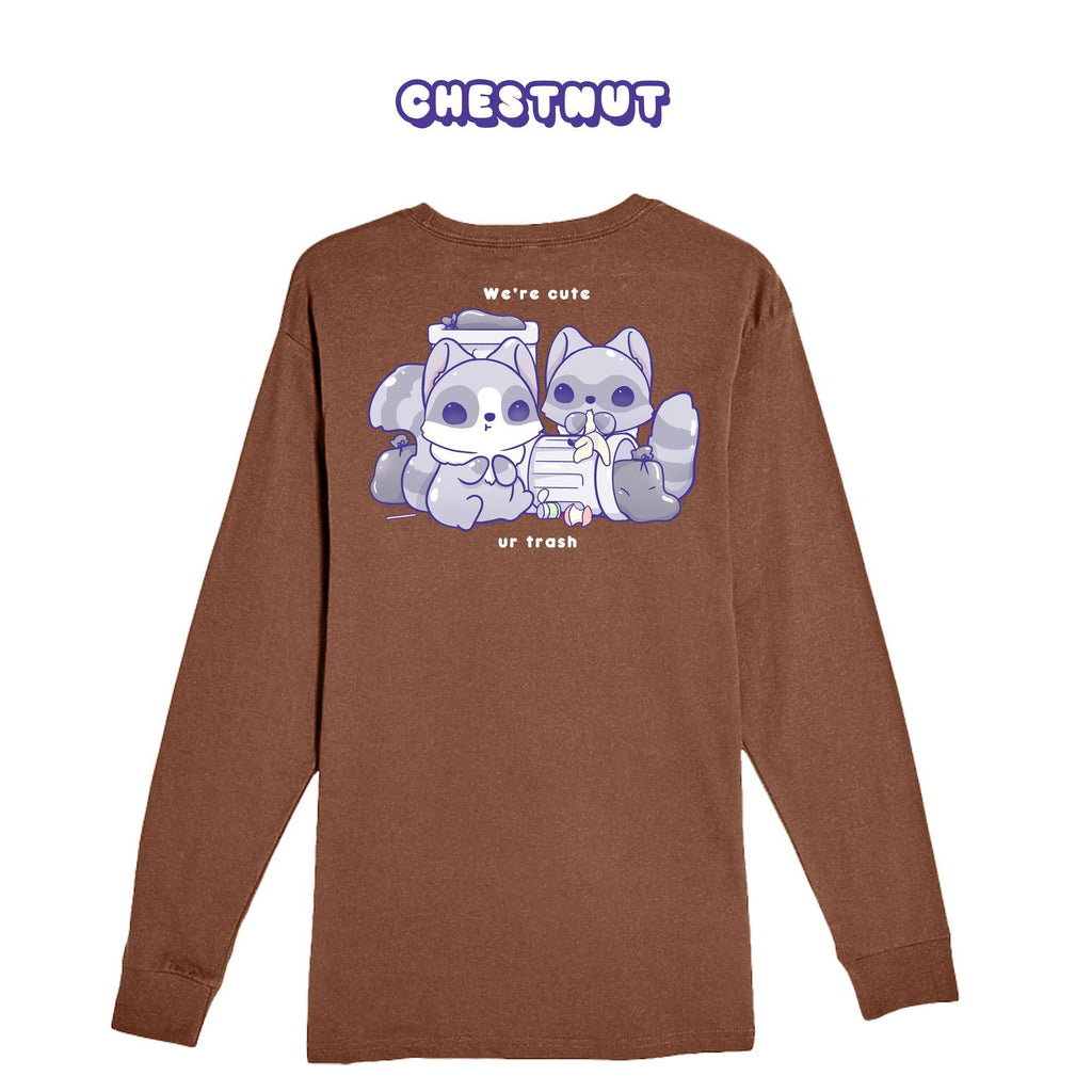 Racoons Chestnut Longsleeve T-shirt